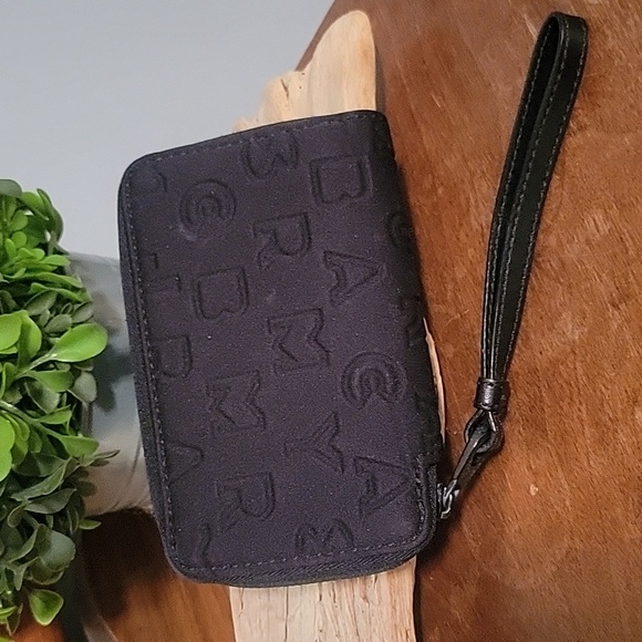 Marc Jacobs DREAMY Logo Black Wristlet - Picture 7 of 13